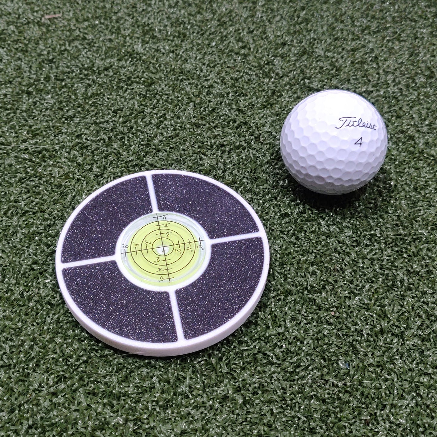 Golf AimPoint Green Reading Spirit Level