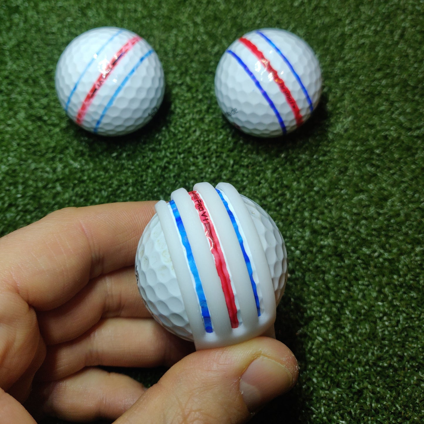 Golf Ball Triple Line Marker